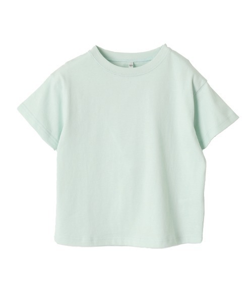 coca(coca)(コカ)の「キッズ ベーシックコットンTシャツ(Tシャツ/カットソー・キッズ・ライトブルー/ブルー/ブラウン/チャコール/ラベンダー/アイボリー・110/120/130/140)」の22枚目の写真