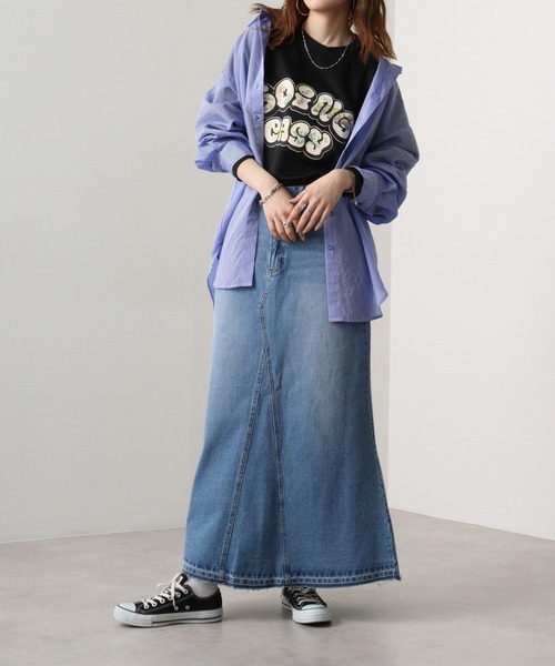 A.T,C in the attic homme（エーティーシーインジアティックオム）の「ATC in the attic homme TPUポリエステルストリートビックロンＴ（Tシャツ/カットソー・メンズ・ブラック/ブラック系1/ホワイト/ホワイト系1・M/L）」の19枚目の写真