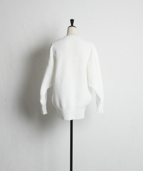 スポンジ畦ニットプルオーバー（ニット/セーター）｜&. NOSTALGIA