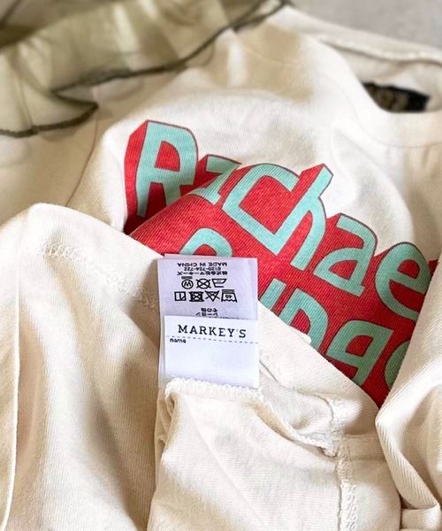 BIG FIELD(ビッグフィールド)の「チュールソデフリルTシャツ(90~150cm)(Tシャツ/カットソー・キッズ・チャコール/パープル/オフホワイト/杢グレー・130/120/110/100/90/150/140)」の8枚目の写真