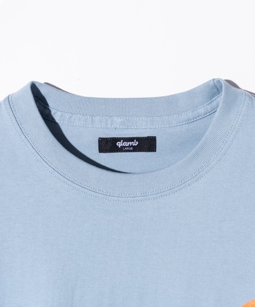 glamb（グラム）の「Vinyl Pocket T-Shirt / ヴァイナルポケットＴシャツ（Tシャツ/カットソー・メンズ・ホワイト/ブラック/ブルー・S/M/L）」の8枚目の写真