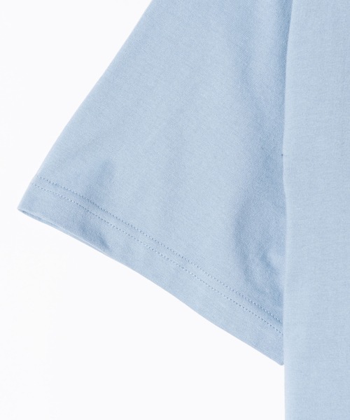 glamb（グラム）の「Vinyl Pocket T-Shirt / ヴァイナルポケットＴシャツ（Tシャツ/カットソー・メンズ・ホワイト/ブラック/ブルー・S/M/L）」の10枚目の写真