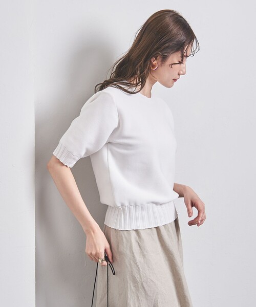 UNITED ARROWS　ガーター ニット【2024SS】 UNITED ARROWS ガーター ニット【2024SS】