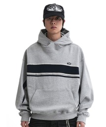 『OY/オーワイ』 F.C.B HOODIE/ラインデザイン プルオーバーパーカー