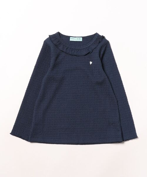 フリル襟Tシャツ（Tシャツ/カットソー）｜hakka kids（ハッカキッズ）