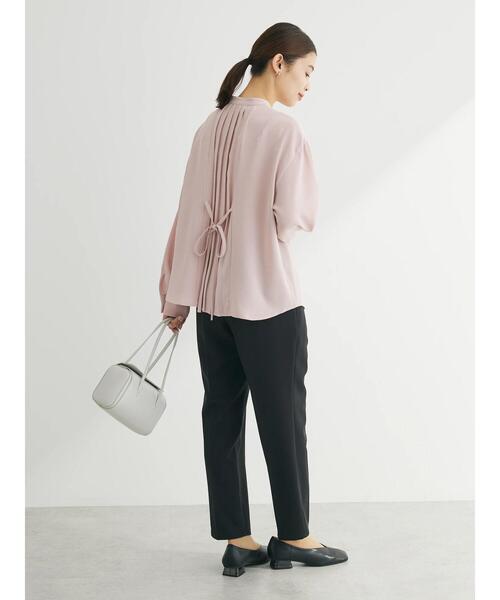 ELENCARE DUE（エレンカーレデュエ）の「・ELENCARE　DUE　バックプリーツブラウス（シャツ/ブラウス・レディース・ネイビー/ピンク/オフホワイト/グレー・FREE）」の11枚目の写真