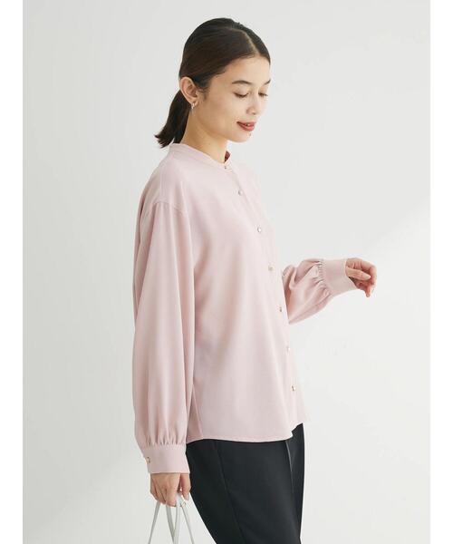 ELENCARE DUE（エレンカーレデュエ）の「・ELENCARE　DUE　バックプリーツブラウス（シャツ/ブラウス・レディース・ネイビー/ピンク/オフホワイト/グレー・FREE）」の13枚目の写真