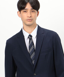 COMME CA ISM | 【シルク100％】ダブルストライプ ネクタイ(ネクタイ)