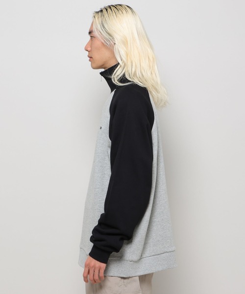 ALAND(エーランド)の「【UNISEX】ALAND/ラグランハーフジッププルオーバー(ウラケ)2997319(スウェット・レディース・ブラック/ネイビー/グリーン・MEDIUM/LARGE)」の14枚目の写真