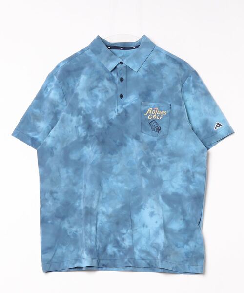 【セール】PLAYGREEN タイダイプリント ストレッチドライポロ【adidas Golf/アディダスゴルフ】（ポロシャツ）｜adidas（アディダス）