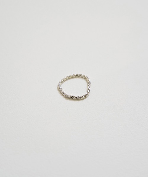 TODAYFUL（トゥデイフル）の「TODAYFUL　Chain Ring チェーンリング/12410908（リング・レディース・シルバー/ゴールド・9/11/13）」の8枚目の写真
