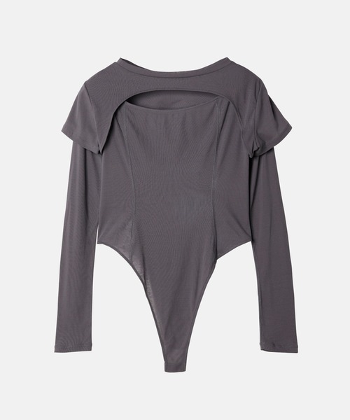 tシャツ レイヤードシアーTee / Layerd Sheer Tee レディース セール】レイヤードシアーTee / Layerd Sheer Tee（Tシャツ