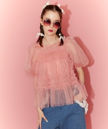 SWEET TEMPTATION FRILL ブラウス