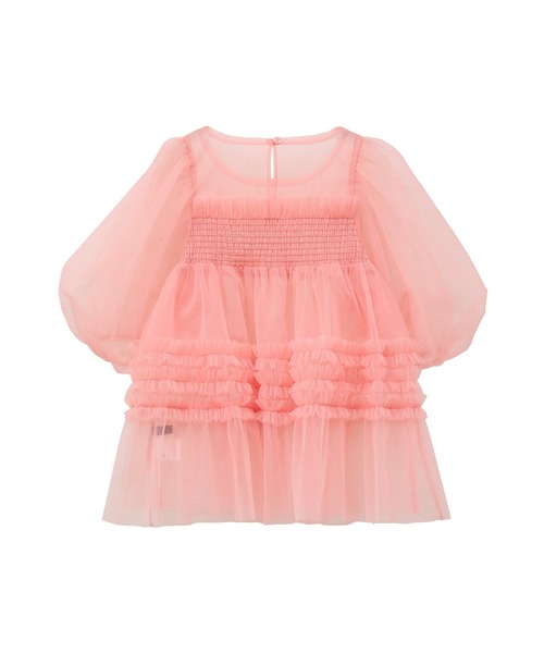 Candy Stripper(キャンディストリッパー)の「SWEET TEMPTATION FRILL ブラウス(シャツ/ブラウス・レディース・オフホワイト/ピンク/ブラック・2)」の19枚目の写真