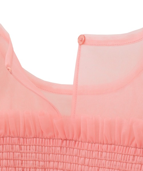 Candy Stripper(キャンディストリッパー)の「SWEET TEMPTATION FRILL ブラウス(シャツ/ブラウス・レディース・オフホワイト/ピンク/ブラック・2)」の21枚目の写真