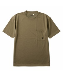 【LOGOS by LIPNER/ロゴスバイリプナー】ビックシルエット ポケット付ショートスリーブTシャツ