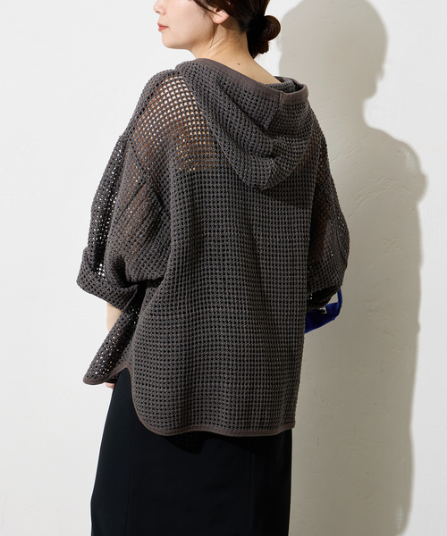 ARMY TWILL/アーミーツイル】Cotton Mesh HOODIE：メッシュフーディ