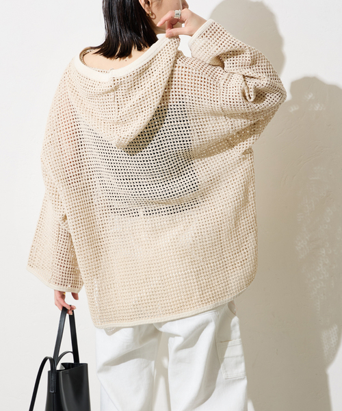 ARMY TWILL/アーミーツイル】Cotton Mesh HOODIE：メッシュフーディ