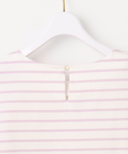 tシャツ プレーティングジャージー タックスリーブ カットソー レディース any SiS tシャツ 「UVカット・接触冷感・撥水・汗ジミ防止