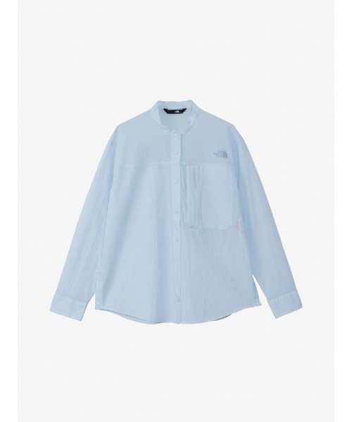 THE NORTH FACE（ザノースフェイス）の「ザ・ノースフェイス / ハイカーズシャツ NRW12401（レディース）（シャツ/ブラウス・レディース・その他/グレー系その他/グリーン系その他/ブルー系その他・MEDIUM/LARGE）」の4枚目の写真