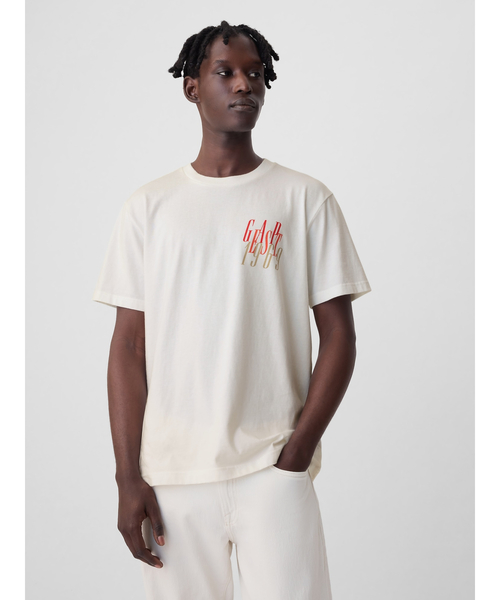 トップス t __ セール】プレート付きムラ染めダブルジップトップス（Tシャツ