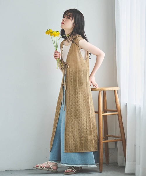 mil（ミル）の「【150㎝前後の小柄さんサイズ】クロシェレース