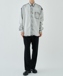 サリバン デニムシャツ(size:44) JOHN LAWRENCE SULLIVAN（ジョンローレンスサリバン）の