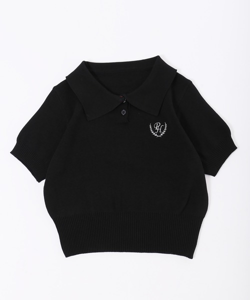 filippa k/ポロシャツ/XS/ウール/ブラック/ニットポロ 25SSBR08625S0080_x2_c102.jpg?v