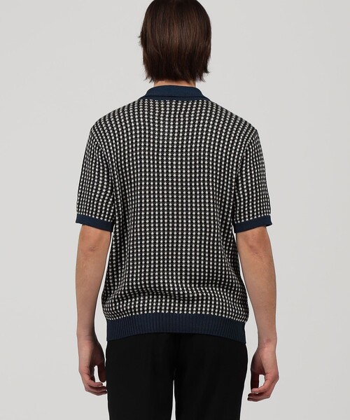 Raffa Molina コットン ニットポロ Sサイズ セール】 Raffa Molina コットン ニットポロ （ニット・セーター