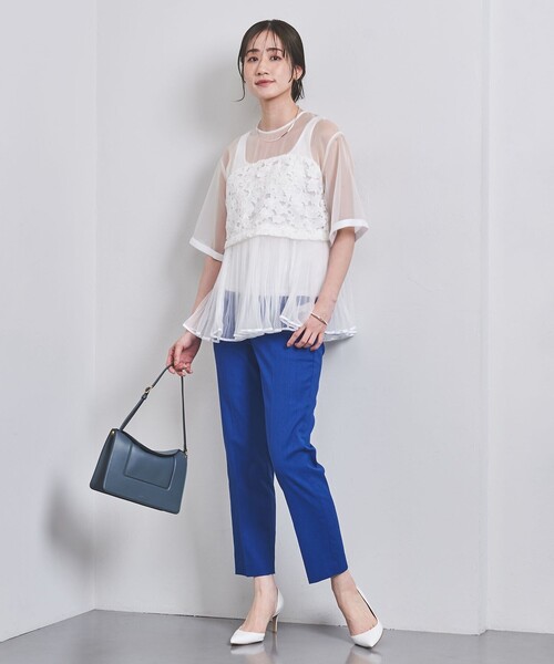 UNITED ARROWS（ユナイテッドアローズ）の「エンブロイダリー プリーツ 