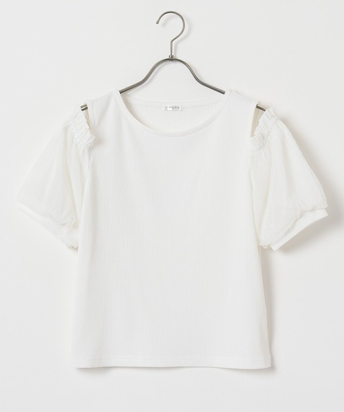 ⭐︎新品未開封⭐︎HAND with HONEYs Tシャツ　Ｌサイズ Honeys(ハニーズ)の「C・O・L・Z・A フォトプリントTシャツ