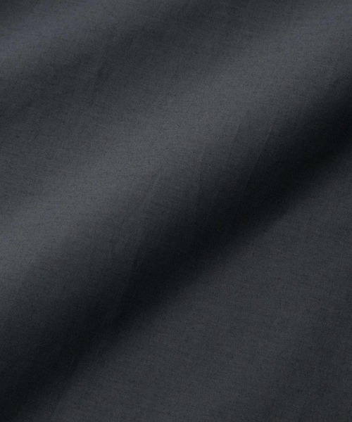 NANO universe(ナノユニバース)の「「MC」coveross(R)カッタウェイカラーシャツ(セットアップ可)(シャツ/ブラウス・メンズ・ブラック/チャコール・M/L)」の9枚目の写真