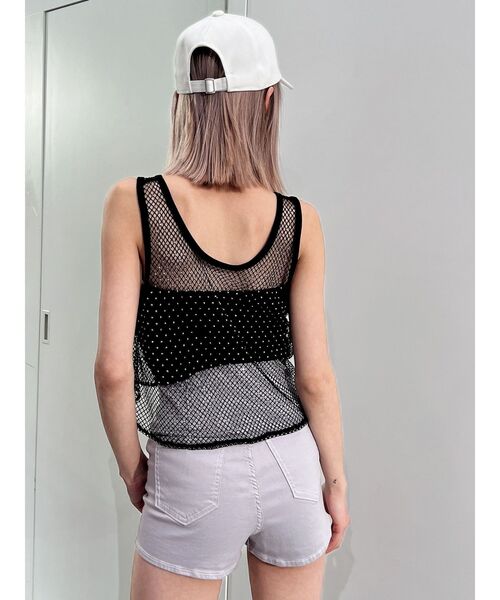 GYDA（ジェイダ）の「ハイウエストボタン stretchy カラーショートパンツ（その他パンツ・レディース・ライトグレー/その他1/ブラック・SMALL/MEDIUM）」の16枚目の写真