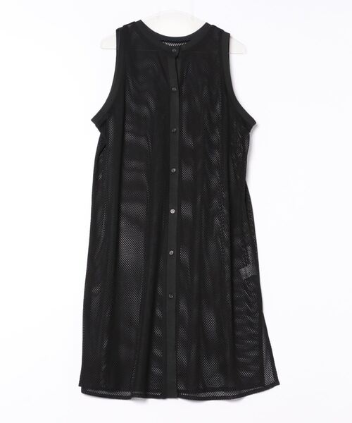 Scrap Book（スクラップブック）の「【Scrap Book】二重メッシュワンピース（ワンピース・レディース・ブラック/ホワイト・FREE）」の2枚目の写真