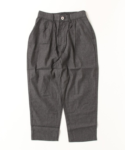 BEATJIVE（ビートジャイブ）の「クロップドパンツ シャンブレー デニムパンツ スラックス 薄手 メンズ（デニムパンツ・メンズ・インディゴブルー/ブラック系その他/ライトブルー・2/3）」の14枚目の写真