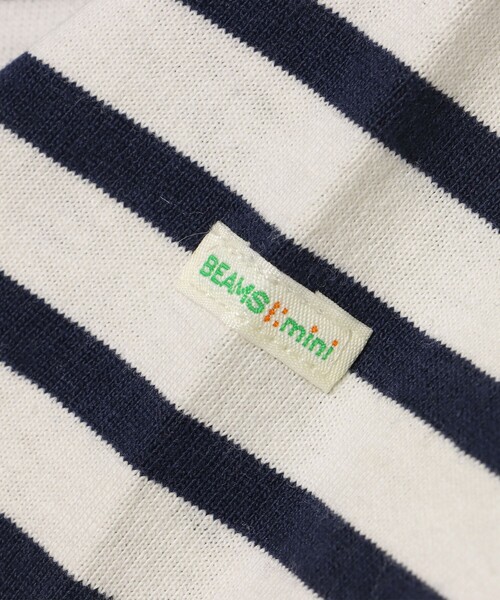BEAMS mini（ビームスミニ）の「ボーダー ロングスリーブ Tシャツ 2024FW （90～140cm）（Tシャツ/カットソー・キッズ・レッド系その他/ホワイト系その他5/ライトブルー/その他・90/100/110/120/130/140/150）」の16枚目の写真