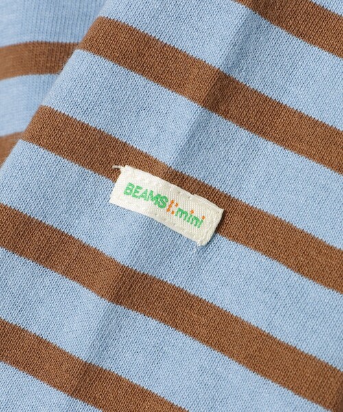 BEAMS mini（ビームスミニ）の「ボーダー ロングスリーブ Tシャツ 2024FW （90～140cm）（Tシャツ/カットソー・キッズ・レッド系その他/ホワイト系その他5/ライトブルー/その他・90/100/110/120/130/140/150）」の22枚目の写真