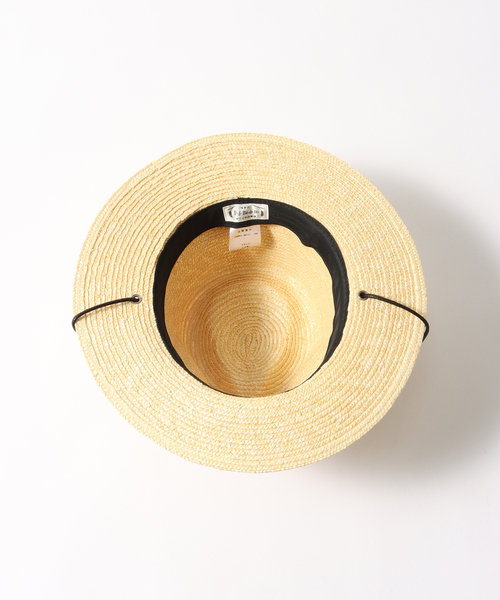 JOURNAL STANDARD relume（ジャーナルスタンダード　レリューム）の「田中帽子店 relume 別注 ストローハット（ハット・メンズ・アイボリー・MEDIUM/LARGE）」の5枚目の写真