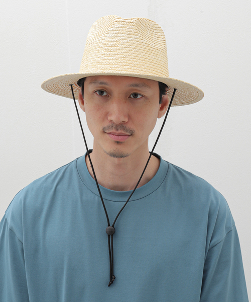 JOURNAL STANDARD relume（ジャーナルスタンダード　レリューム）の「田中帽子店 relume 別注 ストローハット（ハット・メンズ・アイボリー・MEDIUM/LARGE）」の11枚目の写真