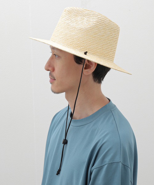 JOURNAL STANDARD relume（ジャーナルスタンダード　レリューム）の「田中帽子店 relume 別注 ストローハット（ハット・メンズ・アイボリー・MEDIUM/LARGE）」の10枚目の写真