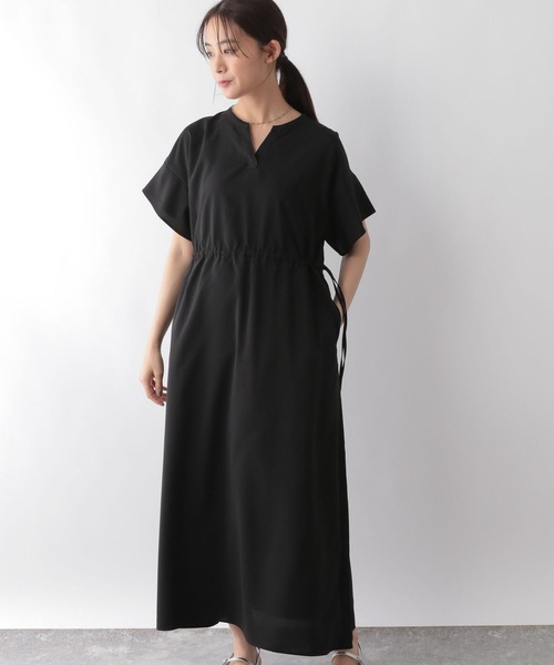 Max&Co. シルクワンピース 黒 MELTON R-SIDE SLIT COAT(S Black): Yohji Yamamoto｜THE SHOP