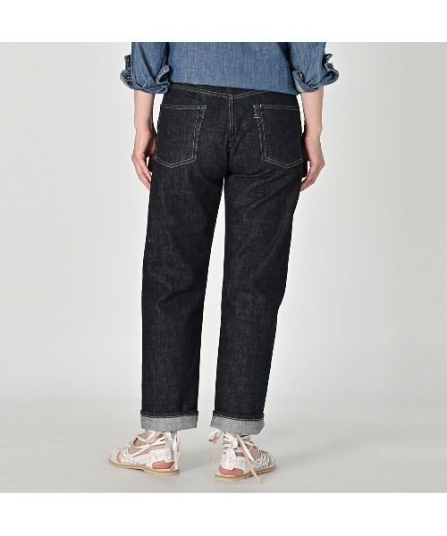 45R（フォーティファイブアール）の「再び6.5空比古比女（濃）（デニムパンツ・レディース・ブラック系その他/ブルー系その他/ブラック系その他2/ブルー系その他2・28inch/34inch/31inch/29inch/27inch/33inch/30 inch/32inch/30inch/36inch）」の10枚目の写真