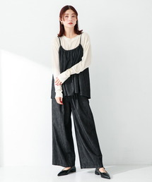 URBAN RESEARCH Sonny Label | デニムキャミ×パンツセットアップ(サロペット/オーバーオール)