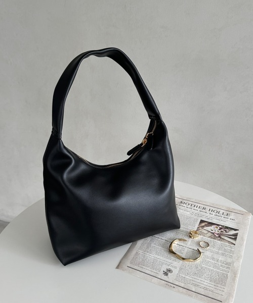 セール】PUラウンドワンハンドルバッグ（ハンドバッグ）｜MYMOOD