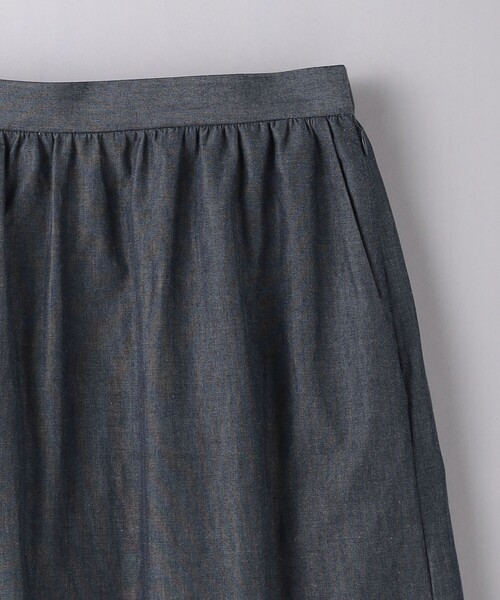 UNITED ARROWS（ユナイテッドアローズ）の「ダンガリー レースコンビ タイトスカート（スカート・レディース・ネイビー・38/36）」の10枚目の写真