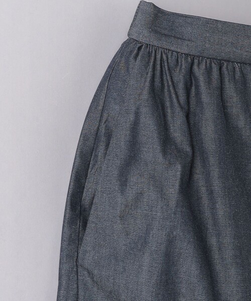 UNITED ARROWS（ユナイテッドアローズ）の「ダンガリー レースコンビ タイトスカート（スカート・レディース・ネイビー・38/36）」の11枚目の写真