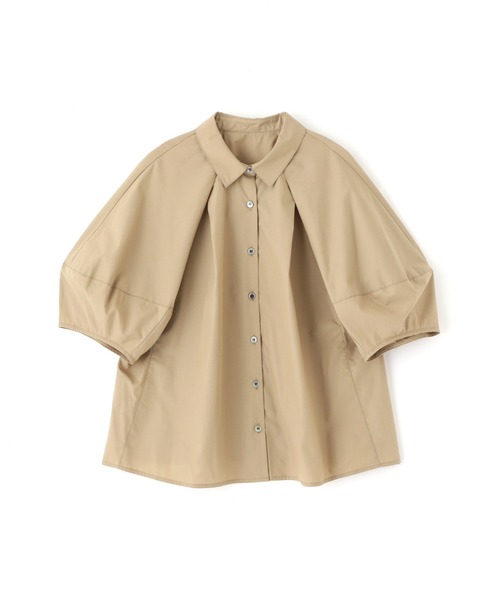 N.(N. Natural Beauty Basic)(エヌエヌナチュラルビューティーベーシック)の「◆ランタンスリーブブラウス(シャツ/ブラウス・レディース・ライラック/ベージュ/ホワイト・MEDIUM)」の19枚目の写真