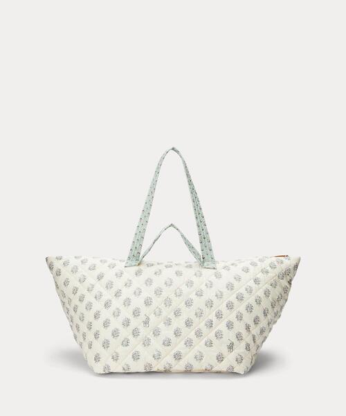 Polo Ralph Lauren キルティングトートバッグ POLO RALPH LAUREN（ポロ ラルフ ローレン）の「キルテッド フローラル