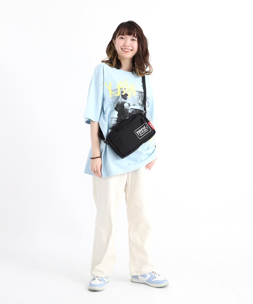 Manhattan Portage(マンハッタンポーテージ)の「Jogger Bag Embroidered Patch THRASHER(ショルダーバッグ・メンズ・ブラック・X-SMALL)」の16枚目の写真