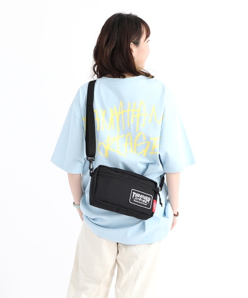 Manhattan Portage(マンハッタンポーテージ)の「Jogger Bag Embroidered Patch THRASHER(ショルダーバッグ・メンズ・ブラック・X-SMALL)」の15枚目の写真
